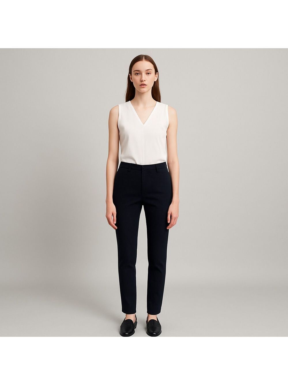 Faded Glory Black Slacks Size 6